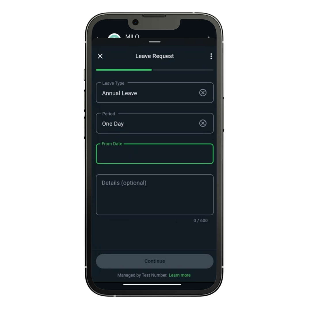 Communication Screenshot