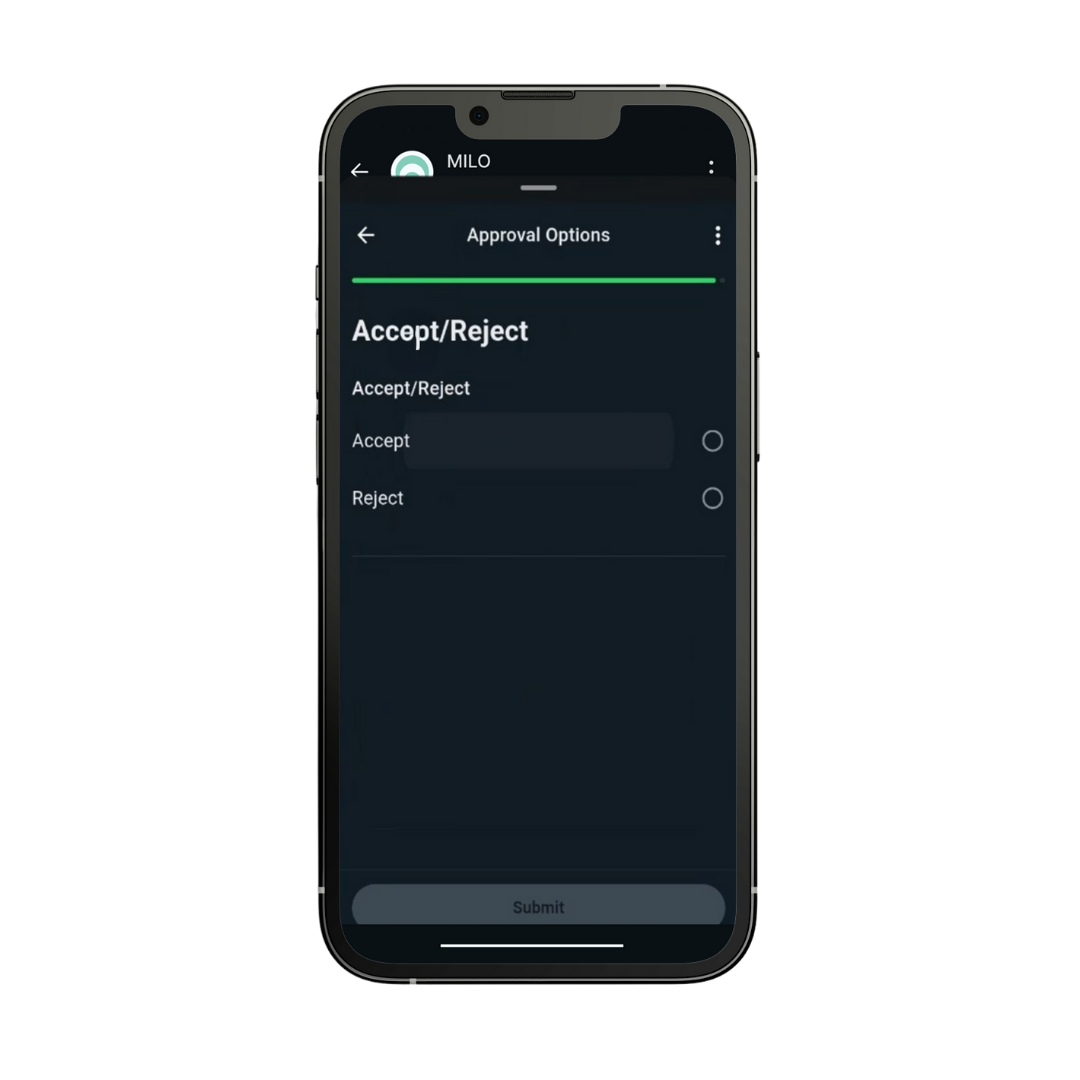 Communication screenshot